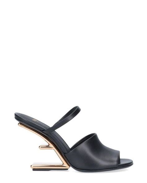 fendi plastic sandals|Fendi high heels sandals.